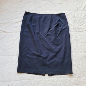 Lafayette 148 Midi Wool Blend Pencil Skirt